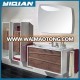 European Modern Design wall mounted LED Mirrored Bathroom Vanity set