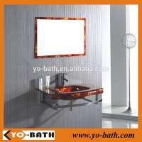 Bathroom glass basins