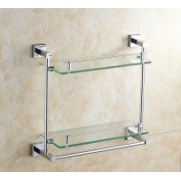 Tempered Glass Shelf Shower glass shelf