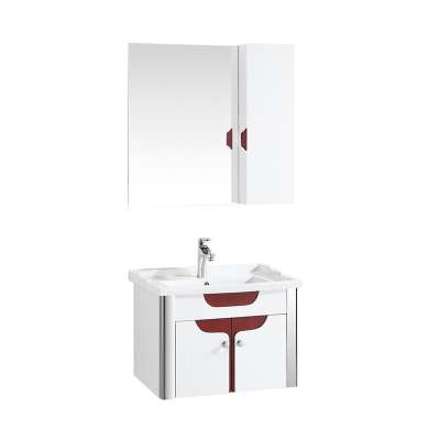 morden cheap pvc waterproof wash basin bathroom cabinet