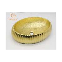 Full Golden sands basin bowl yibaige factory patented product  luxury modern wash basins