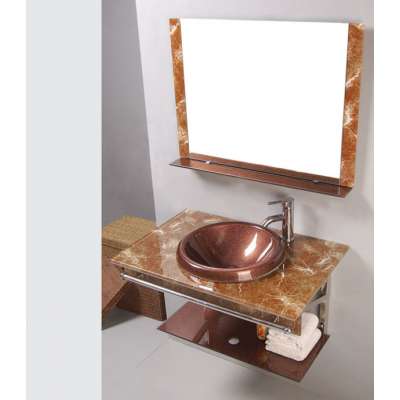 China Hot Sale glass basin above counter mounted wash basin bowl tempered glass basin